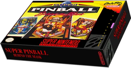 Capa de Super Pinball - Behind the Mask