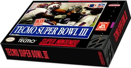 Capa de Tecmo Super Bowl III - Final Edition