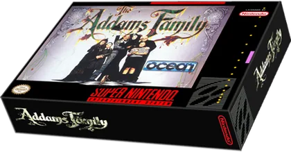 Capa de The Addams Family