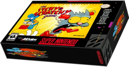 Capa de The Itchy & Scratchy Game