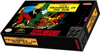 Capa de Tintin - Prisoners of the Sun