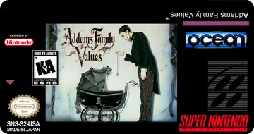 Addams Family Values: label restaurada (não oficial)
