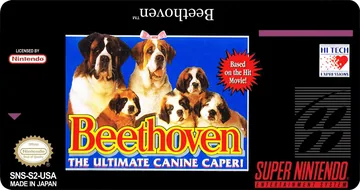 Beethoven - The Ultimate Canine Caper!: label restaurada (não oficial)