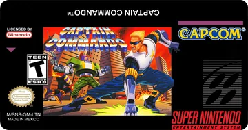 Captain Commando: label restaurada (não oficial)
