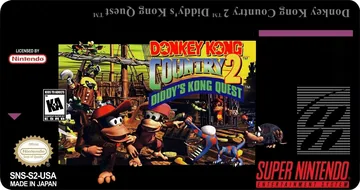 Donkey Kong Country 2 - Diddy's Kong Quest: label restaurada (não oficial)