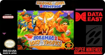 Joe & Mac 2 - Lost in the Tropics: label restaurada (não oficial)