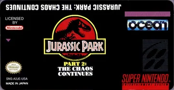 Jurassic Park Part 2 - The Chaos Continues: label restaurada (não oficial)