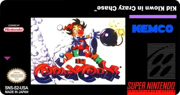 Kid Klown in Crazy Chase: label restaurada (não oficial)