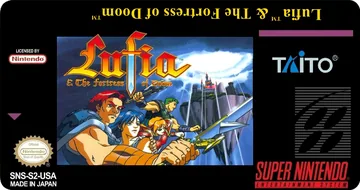 Lufia & the Fortress of Doom: label restaurada (não oficial)