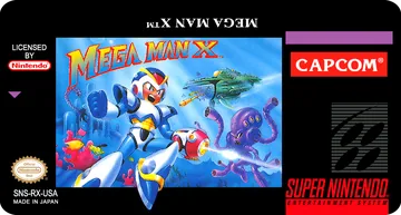 Mega Man X: label restaurada (não oficial)