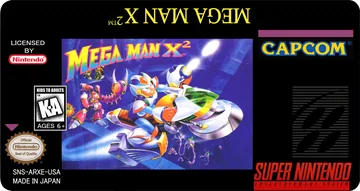 Mega Man X2: label restaurada (não oficial)