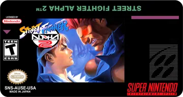 Street Fighter Alpha 2: label restaurada (não oficial)