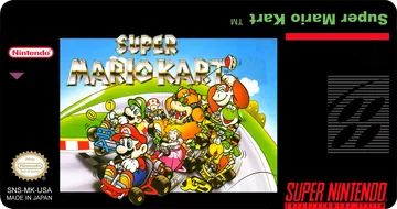 Super Mario Kart: label restaurada (não oficial)