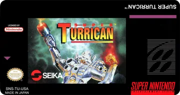 Super Turrican: label restaurada (não oficial)
