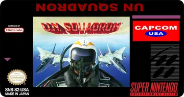 U.N. Squadron: label restaurada (não oficial)