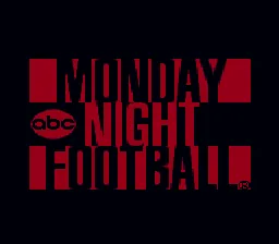 ABC Monday Night Football: tela de título