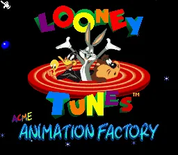 ACME Animation Factory: tela de título