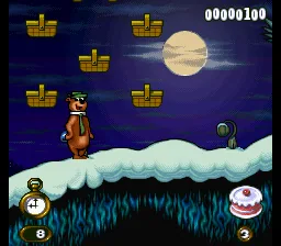 Adventures of Yogi Bear: gameplay