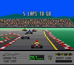 Al Unser Jr.'s Road to the Top: gameplay