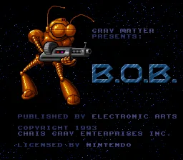 B.O.B.: tela de título