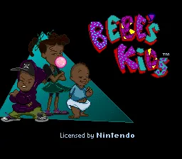 Bebe's Kids: tela de título