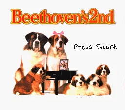 Beethoven - The Ultimate Canine Caper!: tela de título