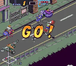 Biker Mice from Mars: gameplay