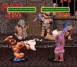 Clay Fighter 2 - Judgment Clay: gameplay