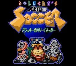 Dolucky no A.League Soccer: tela de título