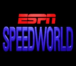 ESPN Speedworld: tela de título