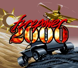 Firepower 2000: tela de título