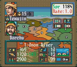 Genghis Khan II - Clan of the Gray Wolf: gameplay