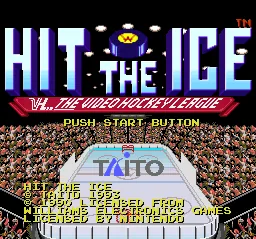 Hit the Ice - VHL - The Official Video Hockey League: tela de título