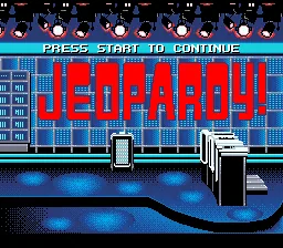 Jeopardy! - Deluxe Edition: tela de título