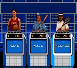 Jeopardy! - Sports Edition: gameplay