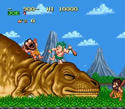 Joe & Mac: gameplay