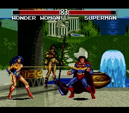 Justice League Task Force: gameplay