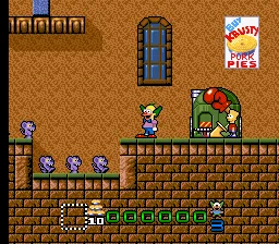 Krusty's Super Fun House: gameplay