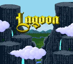 Lagoon: tela de título