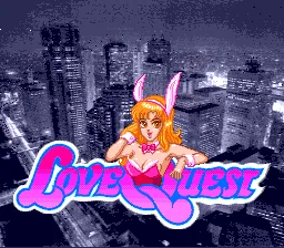 Love Quest: tela de título