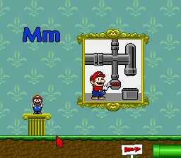 Mario's Early Years - Fun with Letters: gameplay