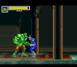 Marvel Super Heroes in War of the Gems: gameplay
