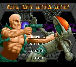 Metal Morph: tela de título
