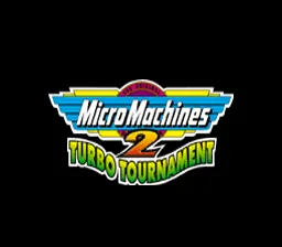 Micro Machines 2 - Turbo Tournament: tela de título