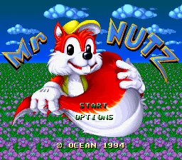 Mr. Nutz: tela de título