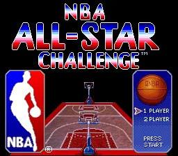 NBA All-Star Challenge: tela de título