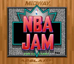 NBA Jam: tela de título