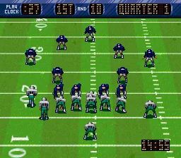NFL Quarterback Club: gameplay