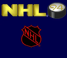 NHL '94: tela de título