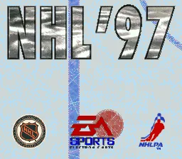 NHL 97: tela de título
